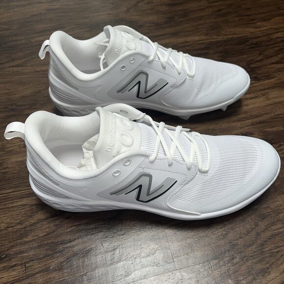 New Balance Men’s Fresh Foam 3000 V6 Molded Baseball Cleats White Size 16 D - Picture 2 of 8